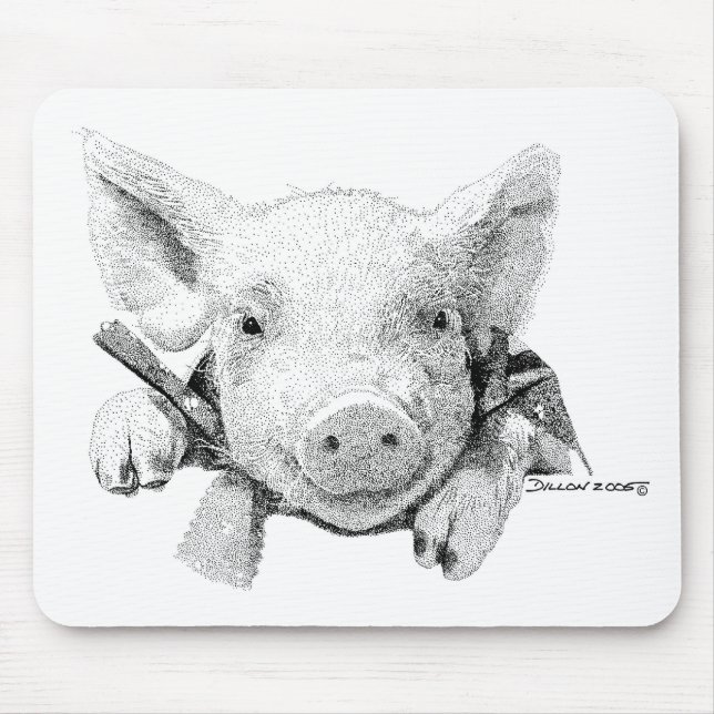 Ferkel Mousepad (Vorne)