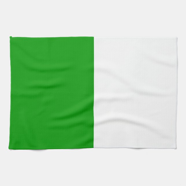 Fermanagh Landkreis Fahne Nord Irland vereint Köni Geschirrtuch (Horizontal)