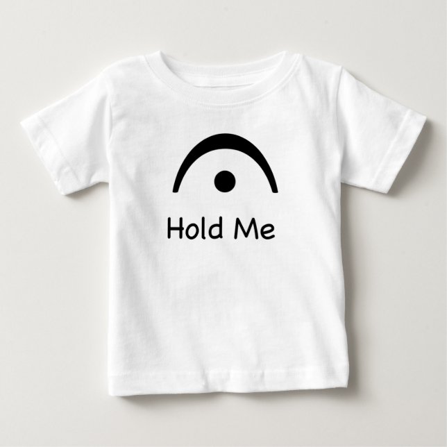 Fermat Hold Me Music Spaß Baby T-shirt (Vorderseite)