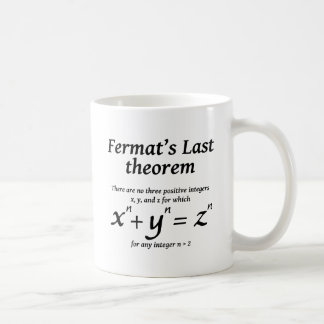 Fermats letztes Theorem Kaffeetasse