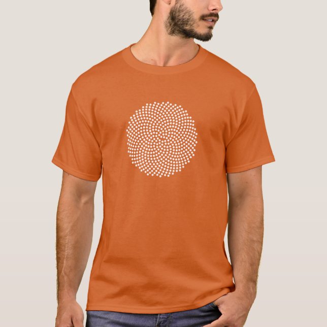 Fermats Spirale T-Shirt (Vorderseite)