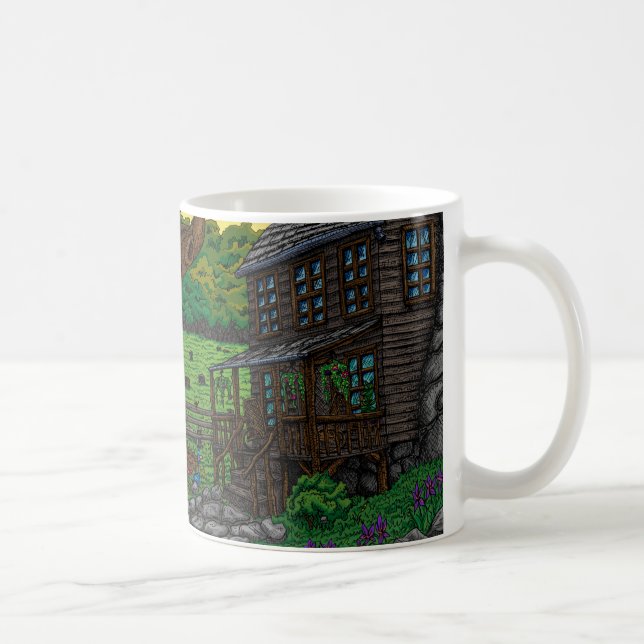 Ferme #02 Café Mug (Droite)