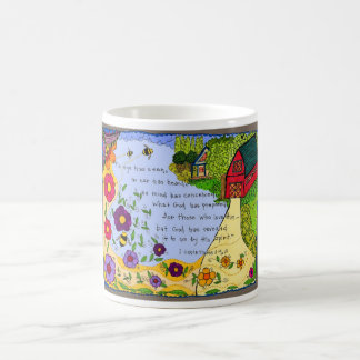 Ferme chrétienne de 2:9 de la tasse de café