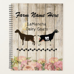 Ferme de chèvre laitière La Mancha personnalisé