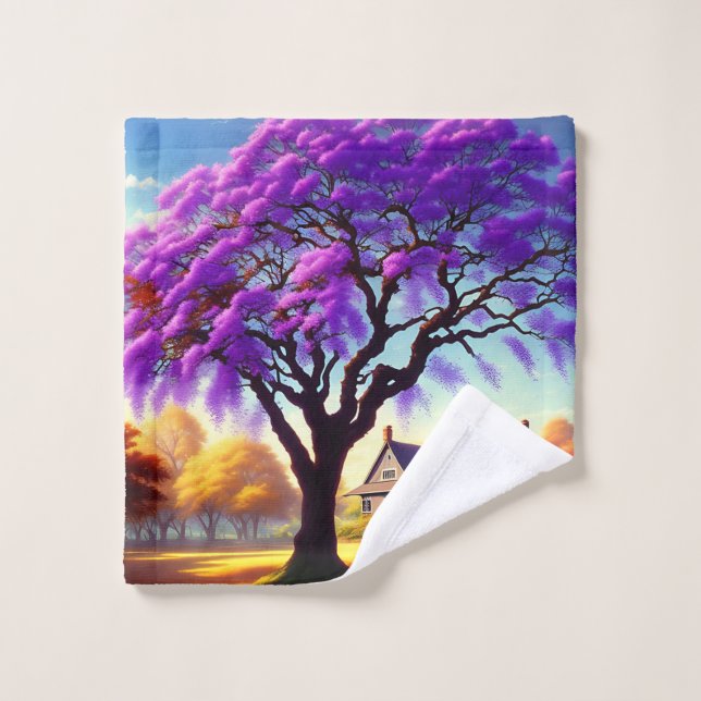 Ferme de Jacaranda Tree House, linge (Gant de toilette)