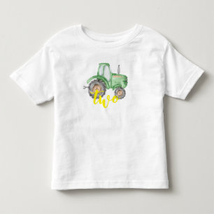 Ferme de tracteurs verts Anniversaire T-Shirt