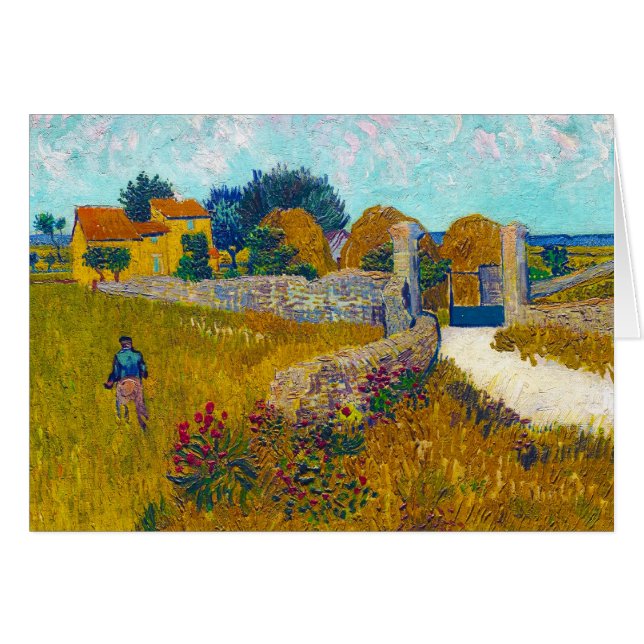 Ferme en Provence par Vincent van Gogh (Devant Horizontal)
