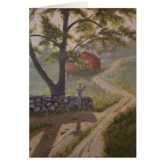 FERME LE LONG D'UNE ROUTE