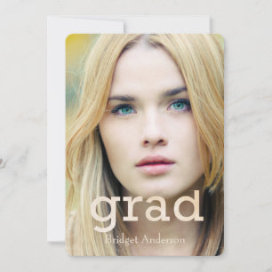 Fermer la Faire-part photo de la graduation