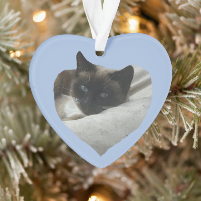 Fermeture de l'ornement de chats siamois (Arbre)