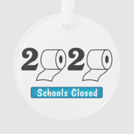Fermeture des écoles de papier toilette 2020
