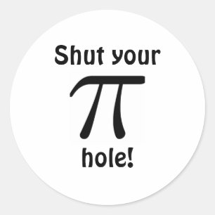 Fermez vos autocollants de trou de pi