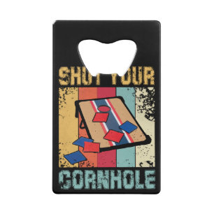 Fermez votre cadeau de Cornhole Funny