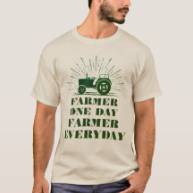 Fermier Un Jour, Fermier T-shirt quotidien