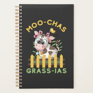 Fermiers Heifer Cow Farm Girl Moo-chas Grass-ias