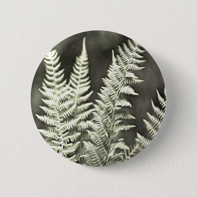 Fern Artistic Abstrakt Button (Vorderseite)