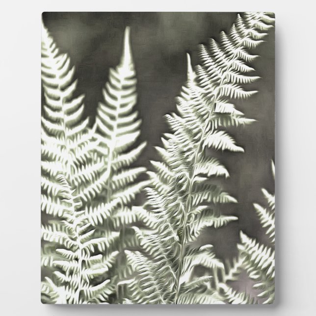 Fern Artistic Abstrakt Fotoplatte (Vorderseite)