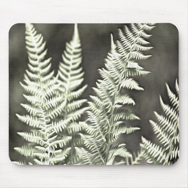 Fern Artistic Abstrakt Mousepad (Vorne)