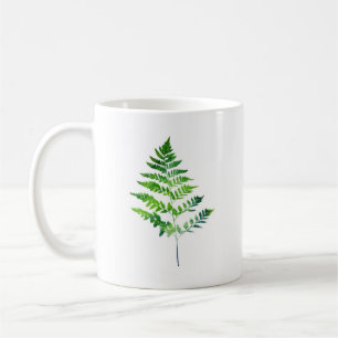 Fern-Blätter Kaffeetasse