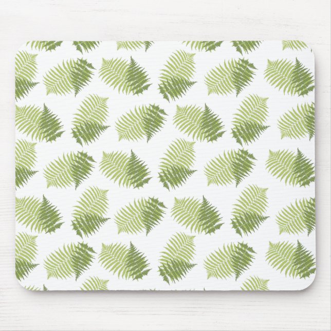 Fern-Blätter Mousepad (Vorne)