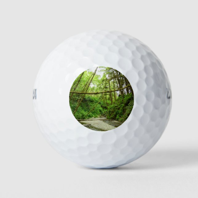 Fern Canyon I im Redwood National Park Golfball (Vorderseite)