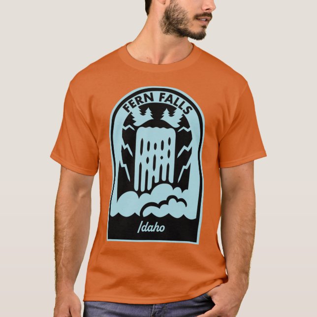 Fern Falls Idaho T-Shirt (Vorderseite)