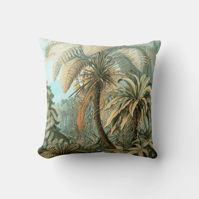 Fern (Filicinae) von Haeckel Kissen (Vorderseite)