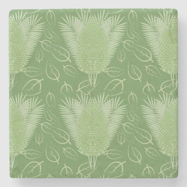 Fern Forest Mix n Match Steinuntersetzer (Vorderseite)