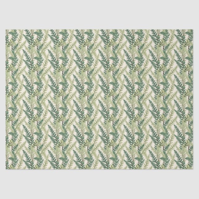 Fern Fronds Seidenpapier (Vorderseite)