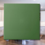 Fern Green Solid Color | Classic | elegant Fliese<br><div class="desc">Fern Green Solid Color | Classic | elegant | Trendy | Stilvoll | Geschenk</div>