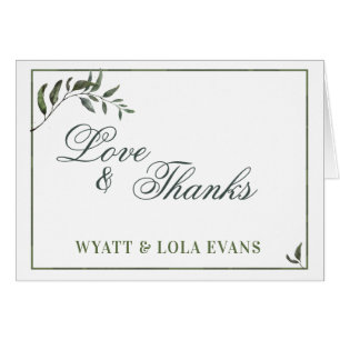 Fern Green Willow Branch Elegant Wedding Vielen Da