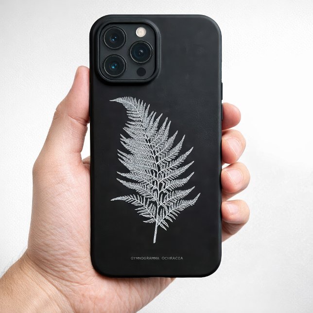 Fern - Gymnogramma Ochracea - Röntgenwirkung - 02 Case-Mate iPhone Hülle (Ochre Fern Frond, Gymnogramma Ochracea. iPhone Case )