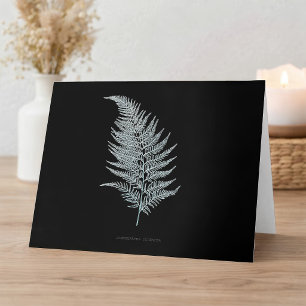 Fern - Gymnogramma Ochracea - Röntgenwirkung - 02 Dankeskarte