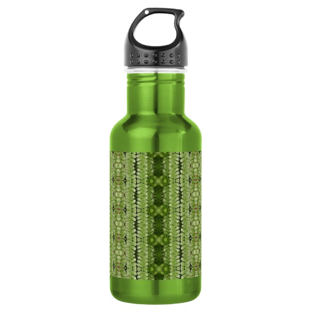 Fern Ikat 11 Edelstahlflasche (Vorderseite)