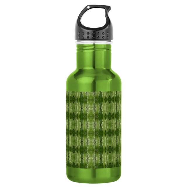 Fern Ikat 12 Edelstahlflasche (Vorderseite)