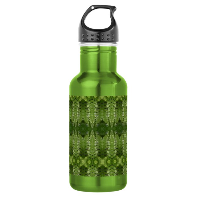Fern Ikat 5 Edelstahlflasche (Vorderseite)