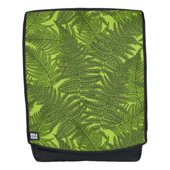 Fern in grün rucksack (Vorderseite)