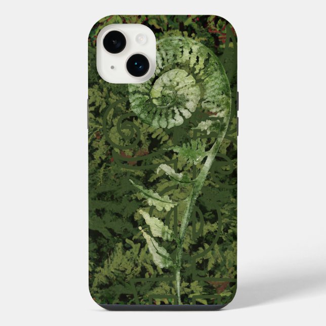 Fern iPhone 14 Plus Hülle (Rückseite)