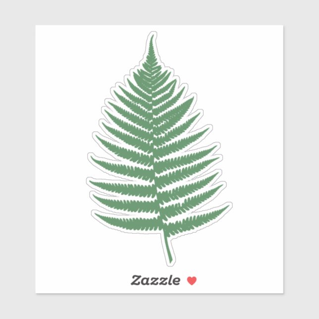 Fern Leaf Aufkleber (Blatt)