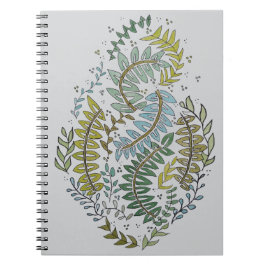 Fern Leaf Journal Notizblock