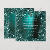 Fern Leafs Gerahmte Kristalle Aquamarin Aquatic Lu