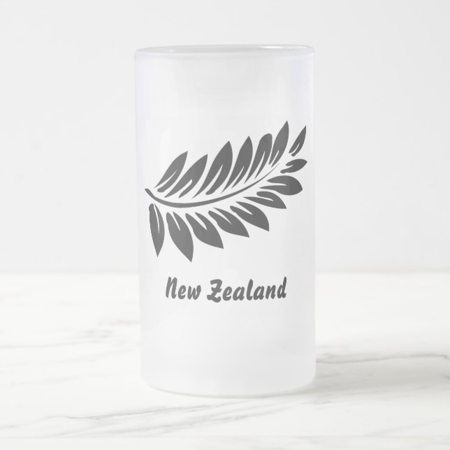 Fern Mattglas Bierglas (Mittel)