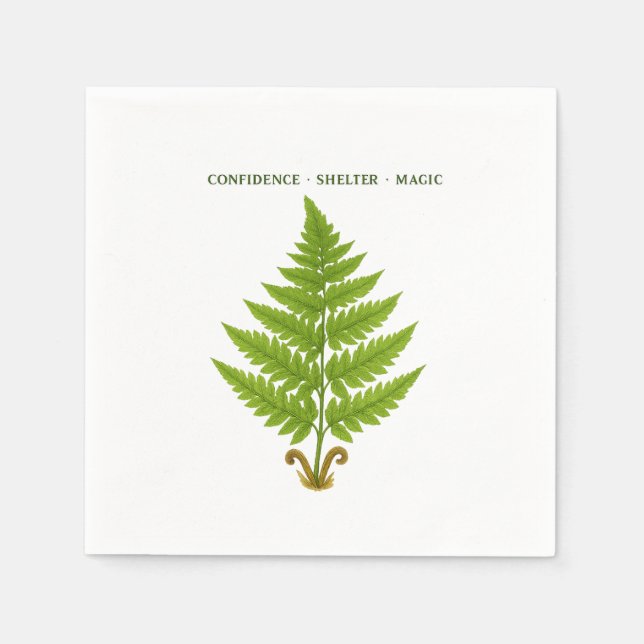 Fern Meaning Serviette (Vorderseite)