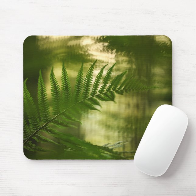 Fern Nature Foto Mousepad (Mit Mouse)