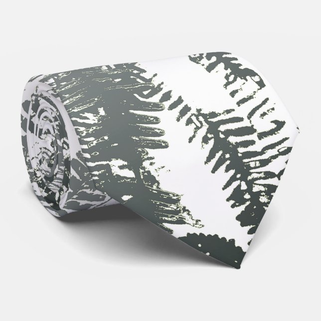 Fern Neck Tie Krawatte (Gerollt)