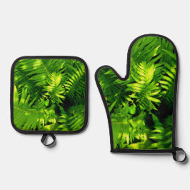 Fern Ofenhandschuh & Topflappen-Set