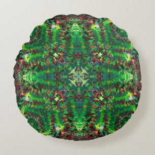Fern Star Rundes Kissen