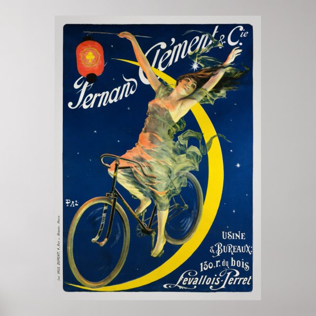 Fernand Clément & Cie Bicycles Vintage Poster (Vorne)