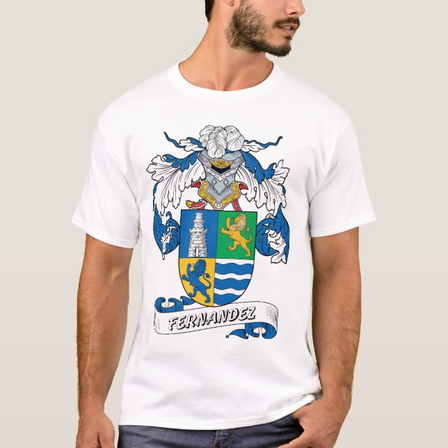 Fernandez-Familienwappen T-Shirt (Vorderseite)