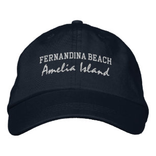 Fernandina Beach bestickt Baseballhut Bestickte Baseballkappe